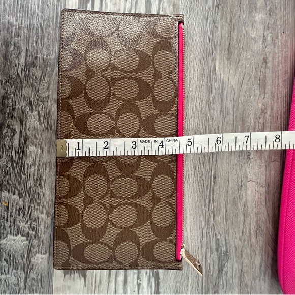 Coach Pink Crossbody Bag and Brown Wallet Set - Picture 13 of 16